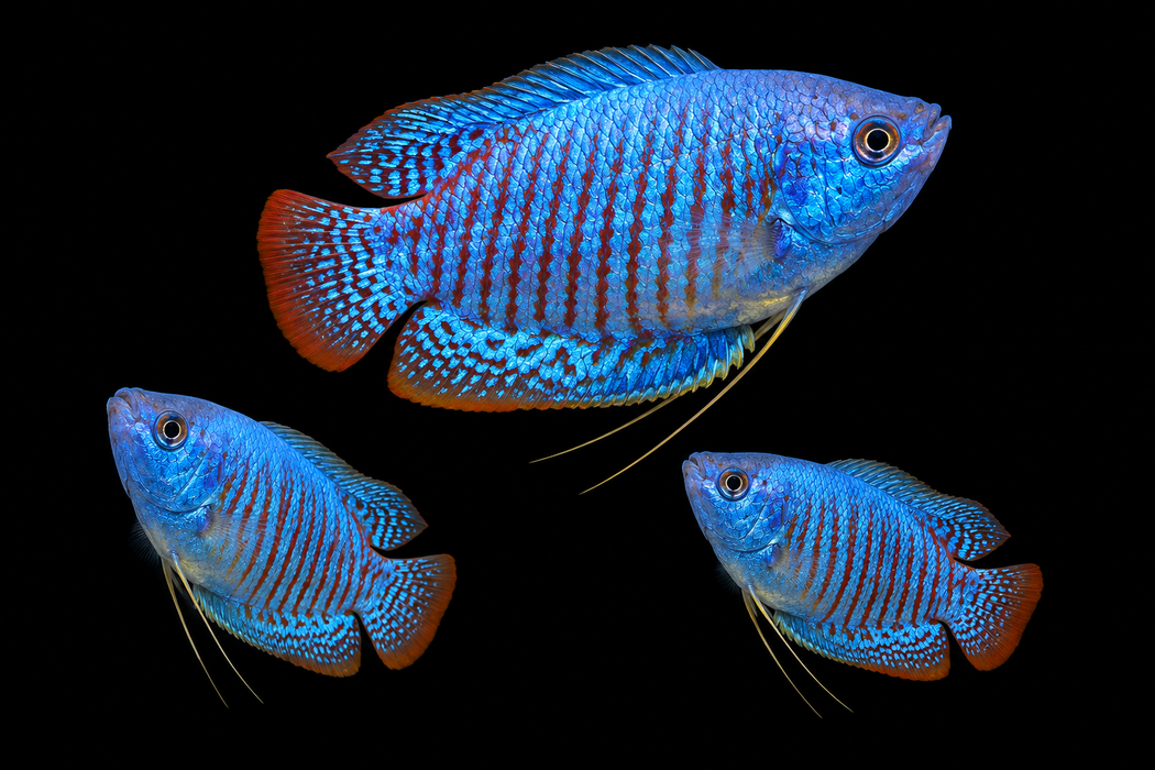 Blue Neon Dwarf Gourami