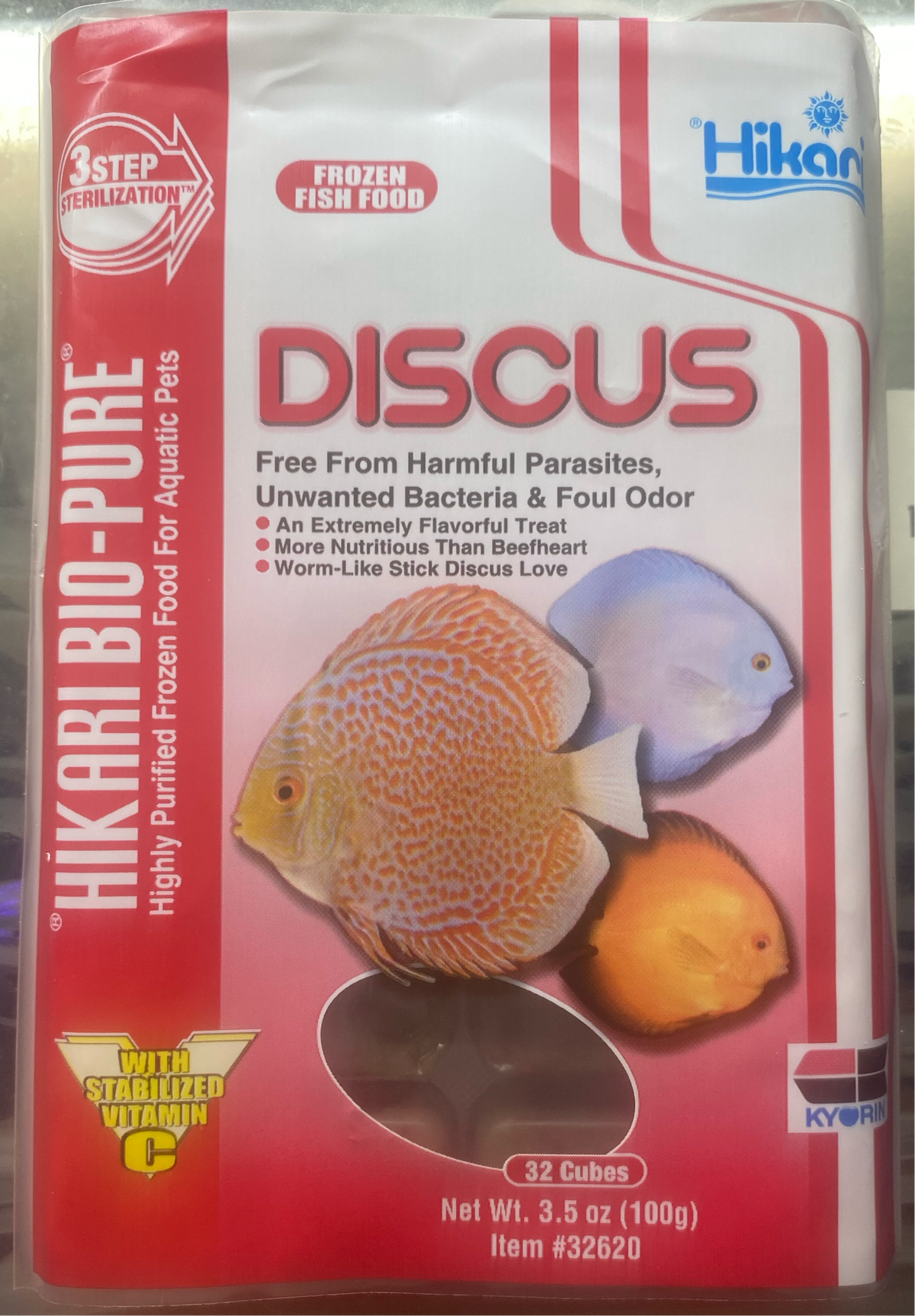 Hikari Frozen Discus Formula — Mastah Betta