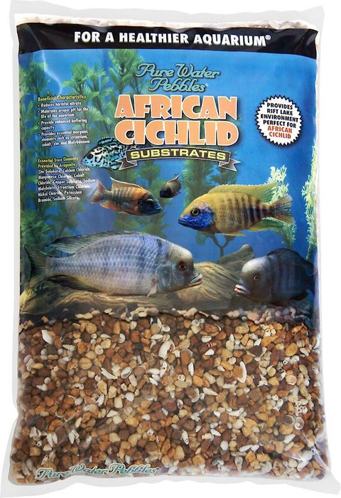 Pure Water Pebbles African Cichlid Substrate