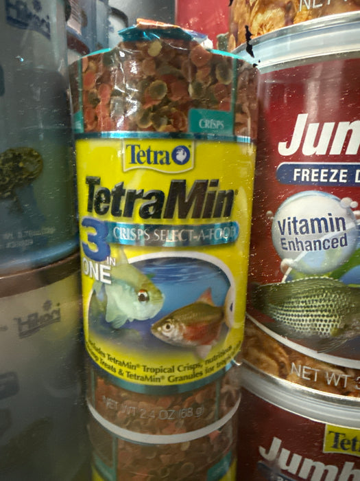 TetraMin 3 in One Crisps Select-A-Food
