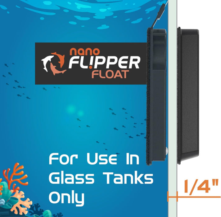 Flipper Nano Float - 2 in 1 Magnetic Aquarium Algae Cleaner