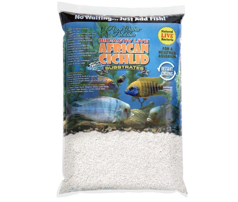 Pure Water Pebbles Bio-Activ Live Cichlid Substrate