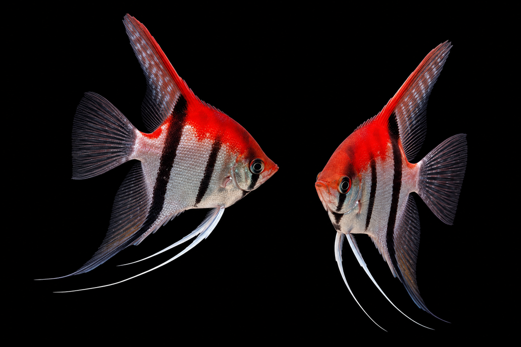 Manacapuru Red Back Angelfish