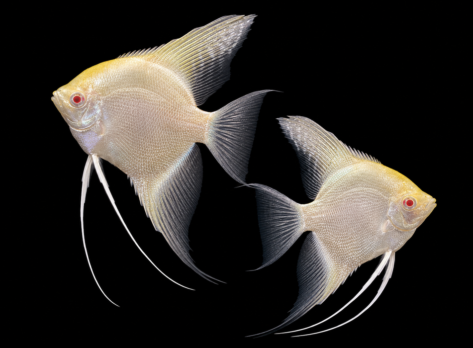 Albino Santa Angelfish
