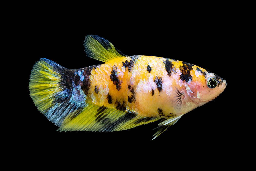 Yellow Galaxy Female Plakat