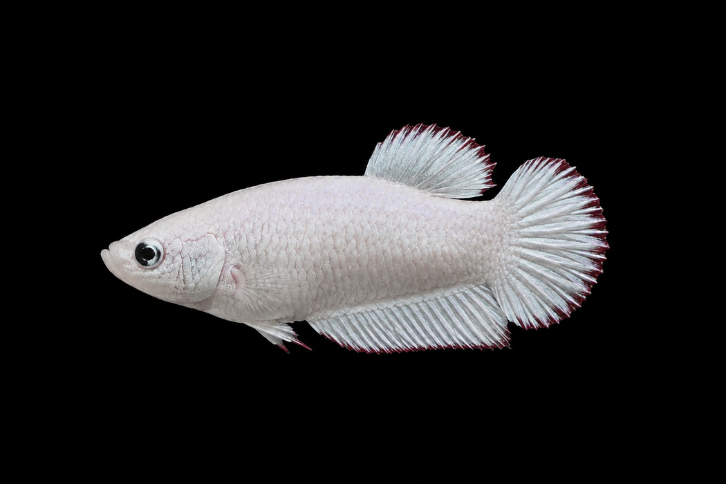 Red Snow Dragon Female Plakat