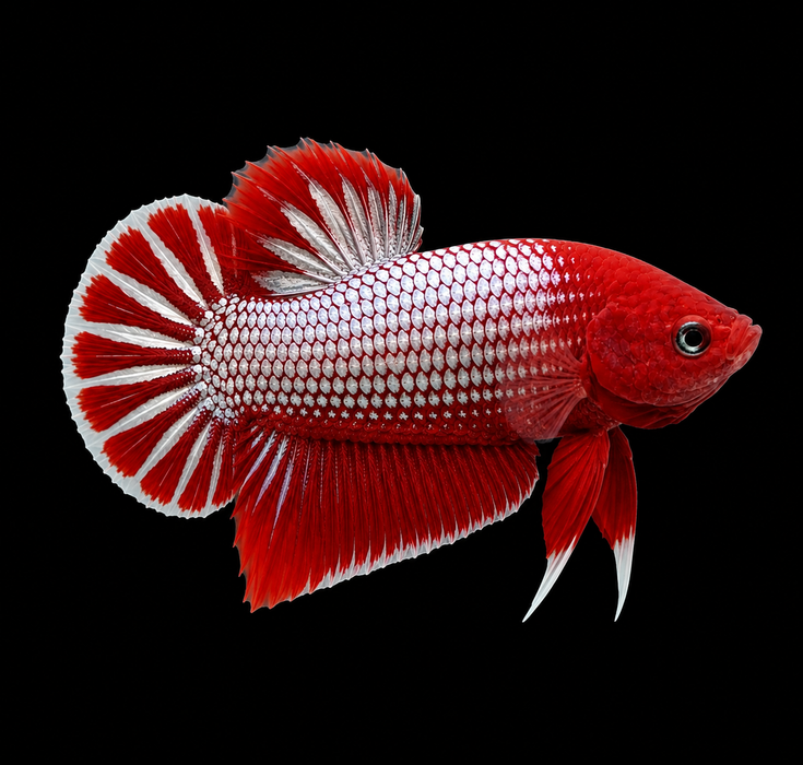 Red Fancy Copper Male Plakat