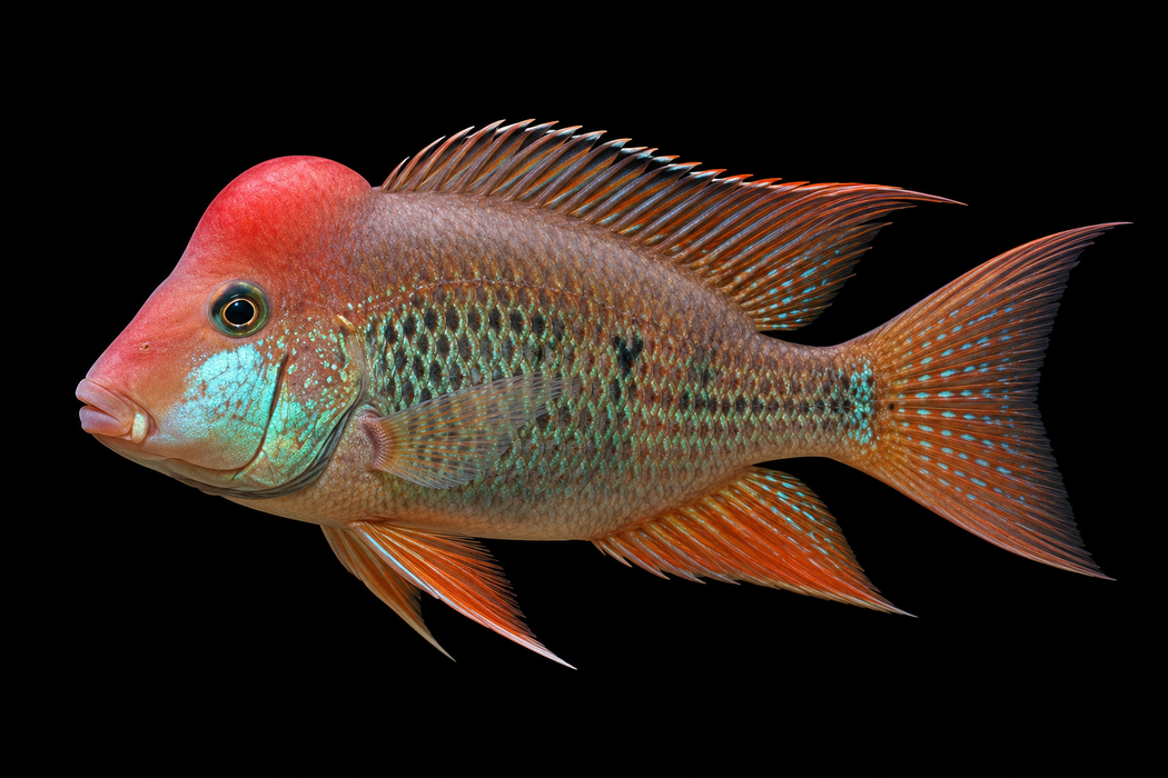 Red Hump Geophagus