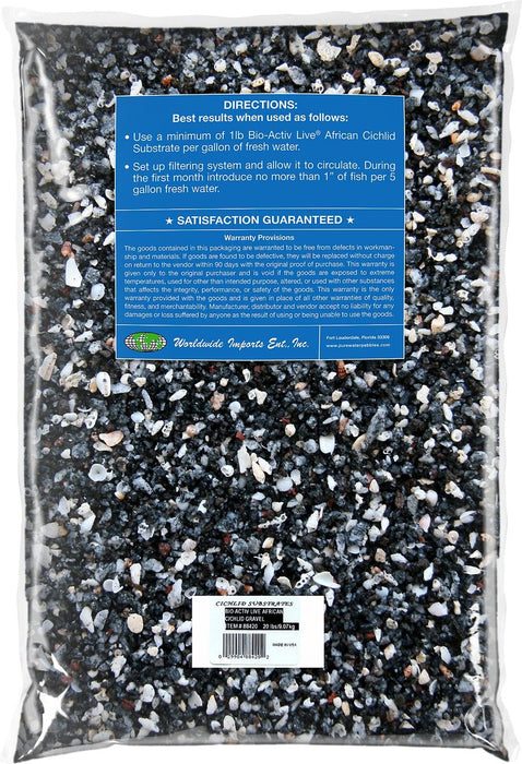 Pure Water Pebbles Bio-Activ Live Cichlid Substrate