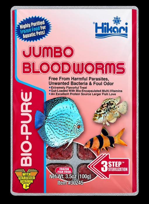 Hikari Frozen Jumbo Bloodworms