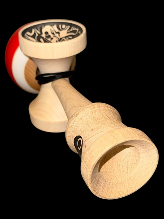 Okendama Revo Splatter Red/White