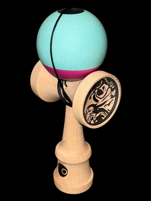 Okendama Revo Splatter Teal/Pink