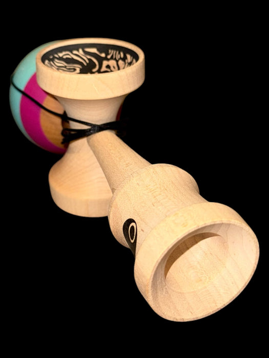 Okendama Revo Splatter Teal/Pink