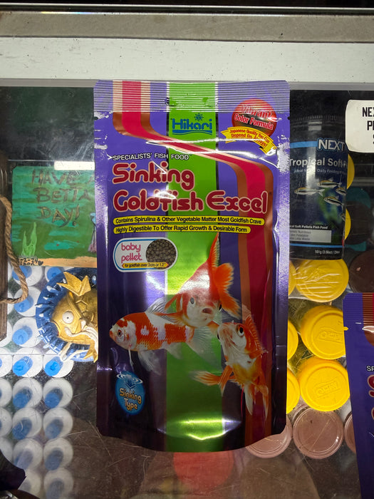 Sinking Goldfish Excel