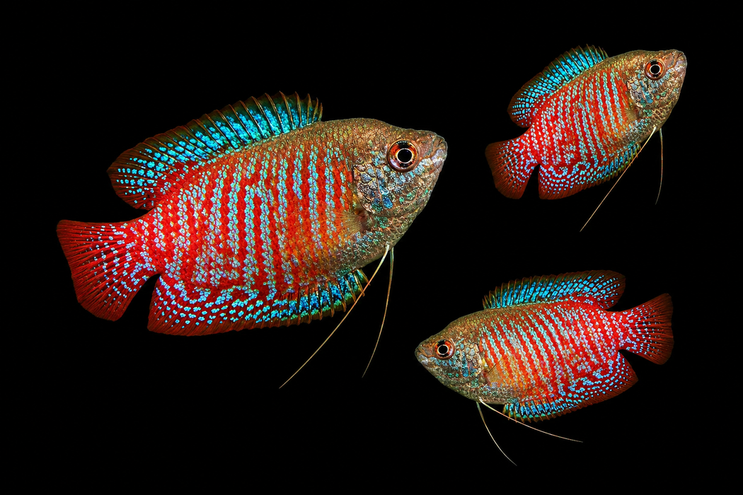 Red Neon Dwarf Gourami