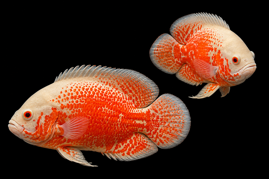 Albino Orange Oscar