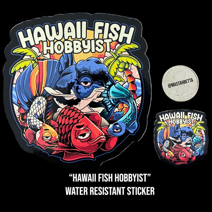 Hawaii Fish Hobbyist Sticker