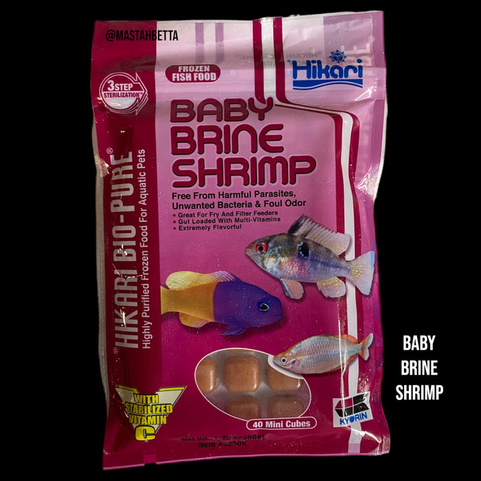 Frozen Brine Betta Artemia San Francisco Bay Frozen Baby Brine
